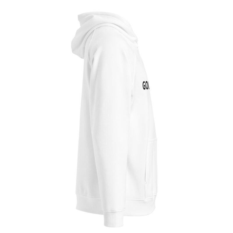 God Got ME Unisex eco raglan hoodie - Image 20