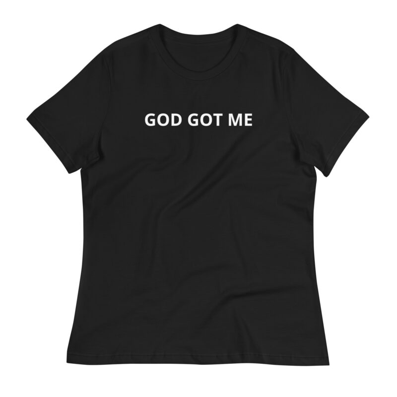 God Got ME Women's Relaxed T-Shirt - Image 3