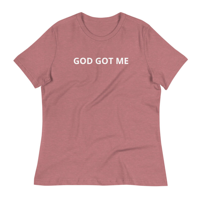 God Got ME Women's Relaxed T-Shirt - Image 11